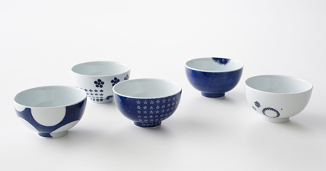 Japanese porcelain by Nendo for Gen-emon