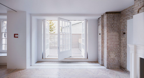 Renovated Edwardian townhouses by Studio Octopi  for the Delfina Foundation