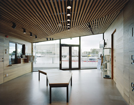 Stockholm ferry terminals by Marge Arkitekter